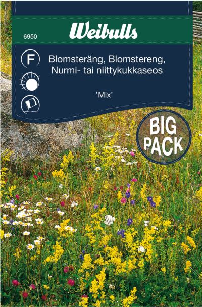 Weibulls Blomsterengblanding 25 gr Storportion