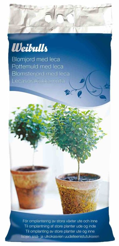 Weibulls Blomsterjord m  leca 18L