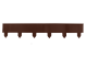 Weibulls Kantliste rust/brun 3-pak