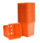 Weibulls Plastpotter 8 cm  orange